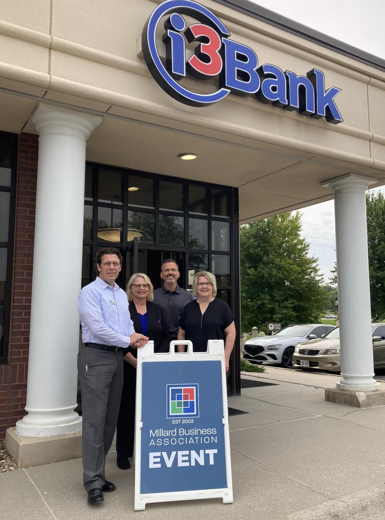i3 Bank hosts an event